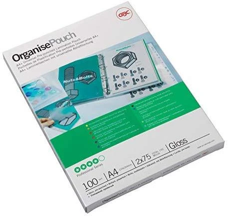 GBC Folia Organize Pouch A4 2x125mic skylutė. (3743156)