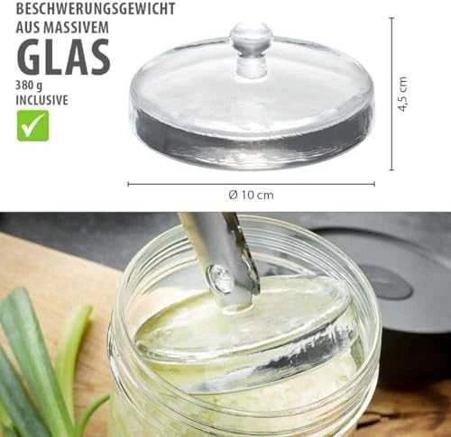 Fermentation jar 1 l GEFU NATIVO G-15810