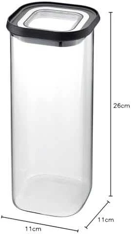 Stačiakampis stiklinis indas 1,9 l Gefu Pantry G-12804