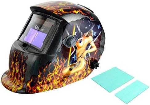 GEKO AUTOMATINĖ SUVIRINIMO KAUKĖ FLAME *