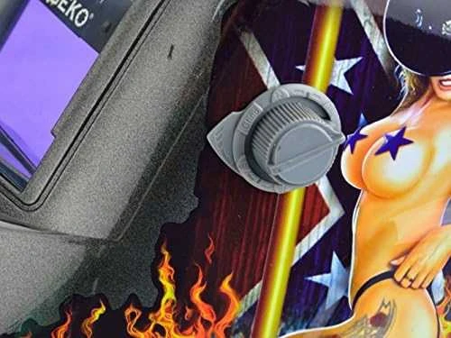 GEKO AUTOMATINĖ SUVIRINIMO KAUKĖ FLAME *