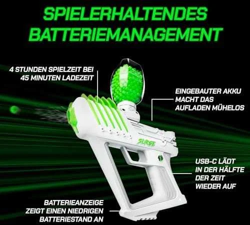 GEL BLASTER Žaislinis šautuvas SURGE su 10 000 gelio rutuliukų