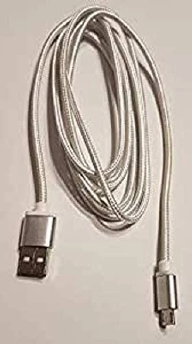 GEMBIRD CCB-mUSB2B-AMBM-6 Gembird cotton braided micro USB cable 2.0 AM-MBM5P 1.8M, metal connectors,juodas