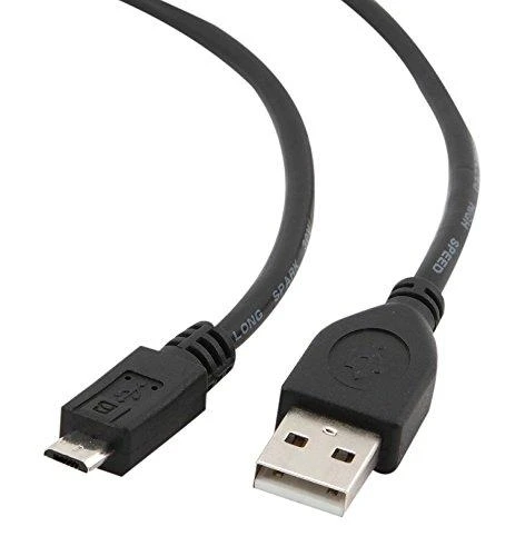 GEMBIRD CCP-MUSB2-AMBM-10 Gembird micro USB cable 2.0 AM-MBM5P juodas 3m