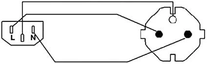GEMBIRD PC-186W-VDE Gembird maitinimo laidas VDE 6ft