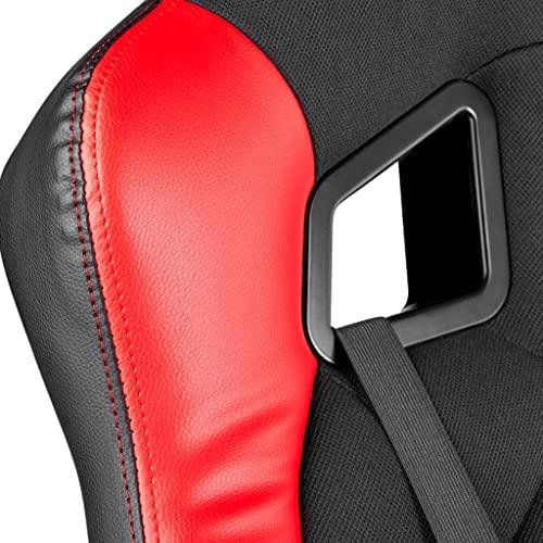 Žaidimų kėdė Genesis Nitro 330 Gaming Chair, Juoda-raudona