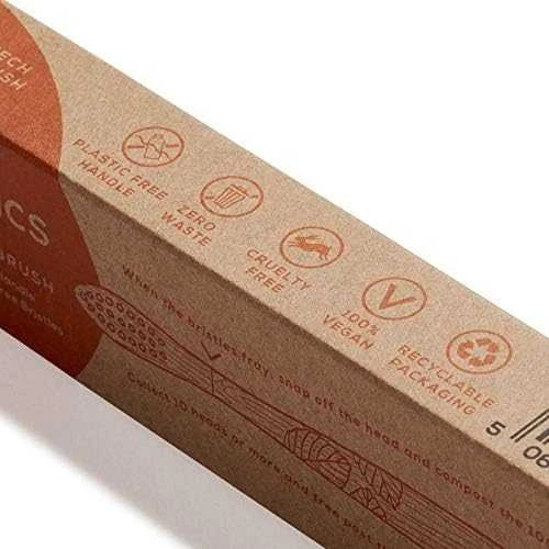 Georganics Georganics, ekologiškas buko medienos dantų šepetėlis, FIRM