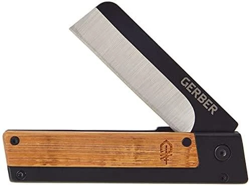 Peilis Gerber Quadrant Modern Folding, Wood