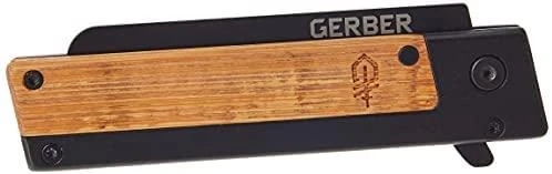 Peilis Gerber Quadrant Modern Folding, Wood