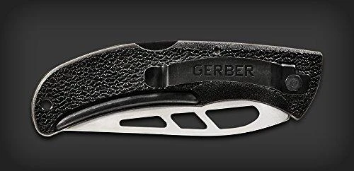 Peilis lenktinis Gerber EZ Out Skeleton - Dantytas - Box
