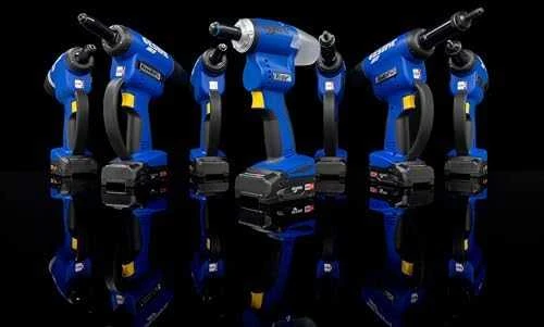 Akumuliatorinis kniediklis GESIPA AccuBird PRO CAS 2x2Ah/18V