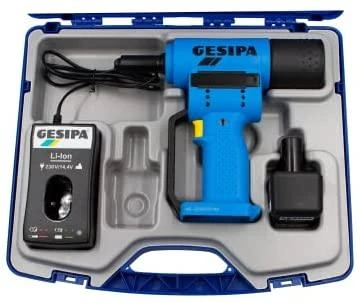 Akumuliatorinis kniediklis GESIPA AccuBird 14,4V/2,0Ah