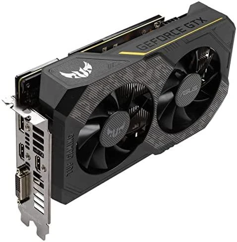 Vaizdo plokštė Asus TUF-GTX1660TI-O6G-EVO-GAMING NVIDIA, 6 GB, GeForce GTX 1660 Ti, GDDR6, PCI Express 3.0, DVI-D talpa 1, HDMI talpa 2, Atminties laikrodžio greitis 12000 MHz