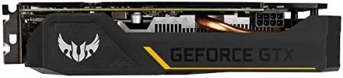 Vaizdo plokštė Asus TUF-GTX1660TI-O6G-EVO-GAMING NVIDIA, 6 GB, GeForce GTX 1660 Ti, GDDR6, PCI Express 3.0, DVI-D talpa 1, HDMI talpa 2, Atminties laikrodžio greitis 12000 MHz