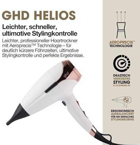Plaukų džiovintuvas - GHD Helios Plaukų džiovintuvas Baltas