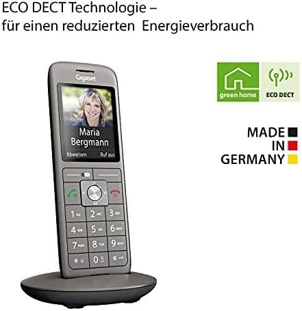 Gigaset CL660HX papildomas ragelis telefonui, pilkas