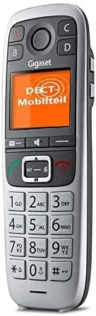 GIS Gigaset E560HX Analoginio ryšio / DECT telefonas Skambintojo ID Pilka, Sidabras