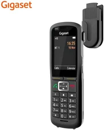 GIS Gigaset R700H PRO DECT telefonas Skambintojo ID Juoda