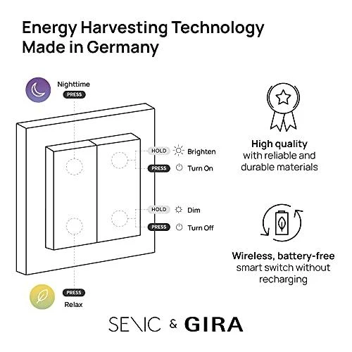 Senic Friends of Hue Smart Switch, jungiklis (baltas (matinis))