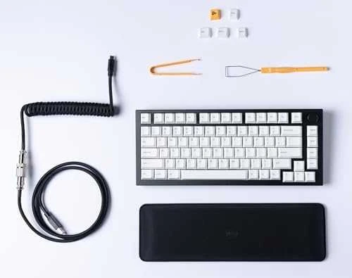 Glorious GMMK Pro Juodas Slate 75% TKL klaviatūra – Pre built, ANSI išdėstymas – juodos spalvos