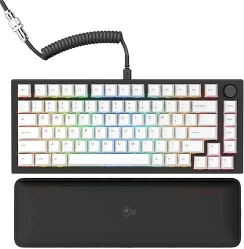 Glorious GMMK Pro Juodas Slate 75% TKL klaviatūra – Pre built, ANSI išdėstymas – juodos spalvos