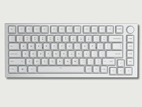 Klaviatūra Glorious PC Gaming Race GPBT Keycaps - Arctic Baltas, 114 vnt. ANSI