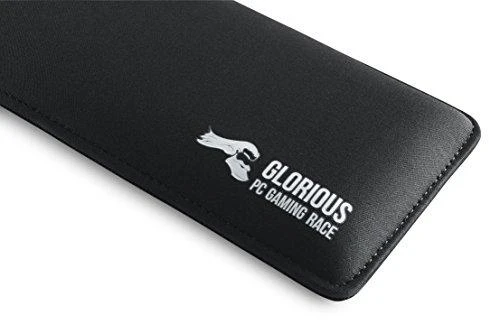 Glorious paminkštinta klaviatūros riešų atrama Slim 17mm - Compact 30x10cm