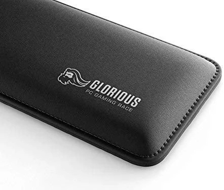 Glorious paminkštinta klaviatūros riešų atrama Slim 17mm - Compact 30x10cm