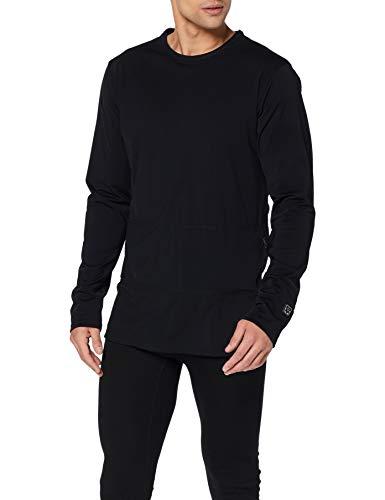 Šildomi marškinėliai T-Shirt Glovii GJ1 su baterija (iki 6val.) - Juodas XL