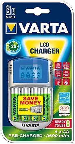 Elementų kroviklis VARTA Power LCD
