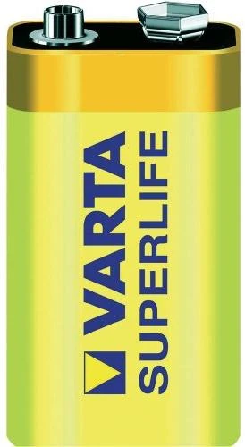 Varta Super Heavy Duty 9V 6F22 baterija, 1 vnt.