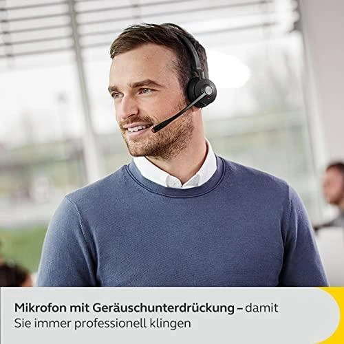 Jabra Engage 55 MS ausinės su mikrofonu dėvėjimo metu