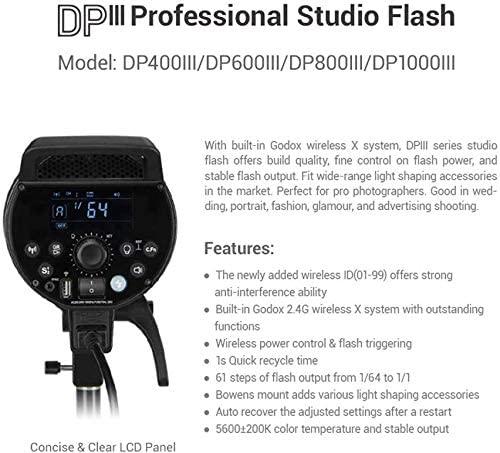 „Godox DP400III Studio Flash“.