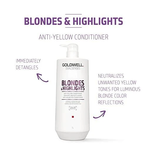 Goldwell Dualsenses Blondes Highlights Kondicionierius moterims, 1000 ml