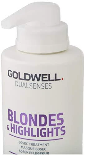 „Goldwell Dualsenses Blondes & Highlights“ 60 sek. plaukų kaukė