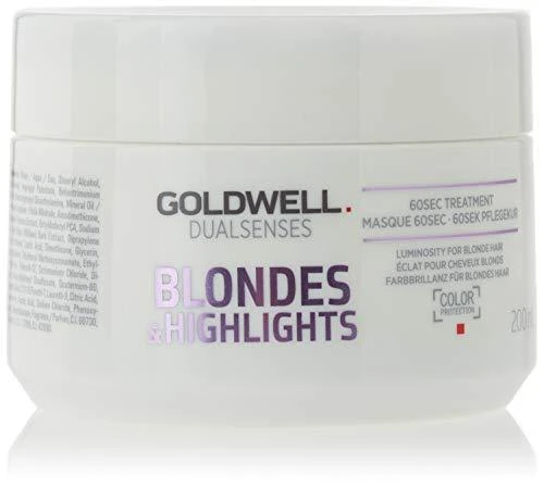 Atkuriamoji plaukų kaukė šviesintiems plaukams Goldwell Blondes &amp; Highlights 60sec Treatment 200ml