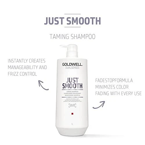 Šampūnas nepaklusniems plaukams Goldwell Just Smooth Taming Šampūnas 1000ml