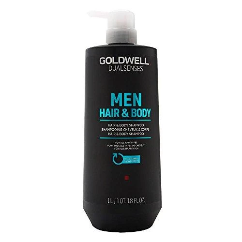 Vyriškas plaukų ir kūno šampūnas Goldwell Men Hair & Body, 1000 ml