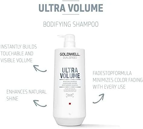 Goldwell Dualsenses Ultra Volume Šampūnas moterims, 1000 ml
