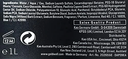 Vyriškas plaukų ir kūno šampūnas Goldwell Men Hair & Body, 1000 ml