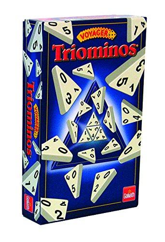 Goliath Toys TRIOMINOS KELIONIŲ LOGINIS ŽAIDIMAS - skaičių žaidimas 1-4 žmonėms