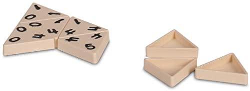 Goliath Toys TRIOMINOS KELIONIŲ LOGINIS ŽAIDIMAS - skaičių žaidimas 1-4 žmonėms
