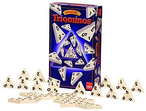 Goliath Toys TRIOMINOS KELIONIŲ LOGINIS ŽAIDIMAS - skaičių žaidimas 1-4 žmonėms