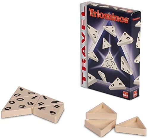 Goliath Toys TRIOMINOS KELIONIŲ LOGINIS ŽAIDIMAS - skaičių žaidimas 1-4 žmonėms