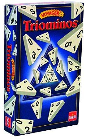 Goliath Toys TRIOMINOS KELIONIŲ LOGINIS ŽAIDIMAS - skaičių žaidimas 1-4 žmonėms