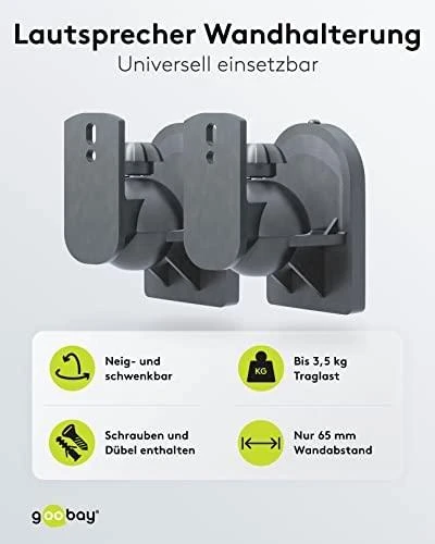 Goobay Universalus garsiakalbio laikiklis