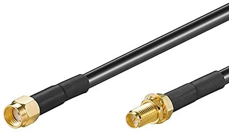 Goobay Kabelis RP-SMA lizdas - RP-SMA kištukas 3m 50ohm