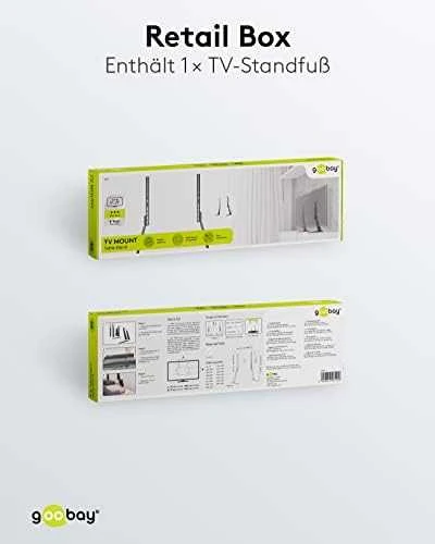 Laikiklis Nogi TV Goobay BASIC TABLE STAND M 32"-55" 40kg