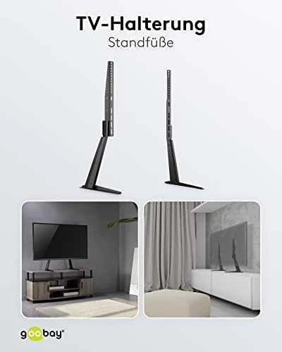 Laikiklis Nogi TV Goobay BASIC TABLE STAND M 32"-55" 40kg