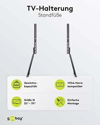 Laikiklis Nogi TV Goobay BASIC TABLE STAND M 32"-55" 40kg